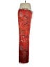 Alexis Print Red Casual Pants Size M - photo 4