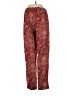 Unbranded 100% Cotton Paisley Red Casual Pants Size S - photo 2