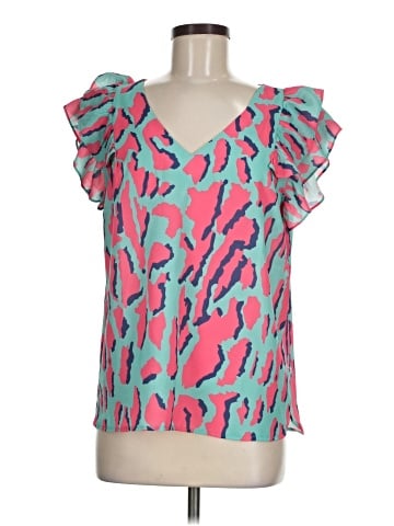 Umgee Sleeveless Blouse (view 1)