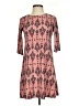 Pink Rose Paisley Pink Casual Dress Size S - photo 1