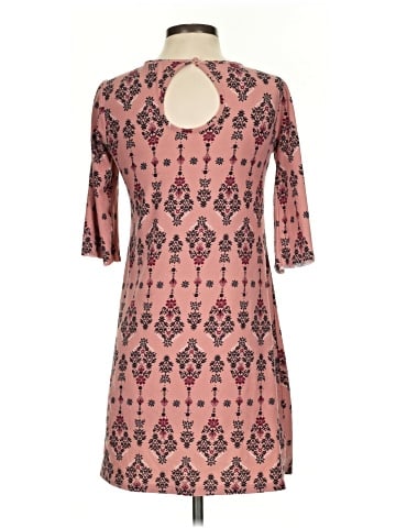 Pink Rose Casual Dress (view 2)