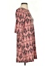 Pink Rose Paisley Pink Casual Dress Size S - photo 4