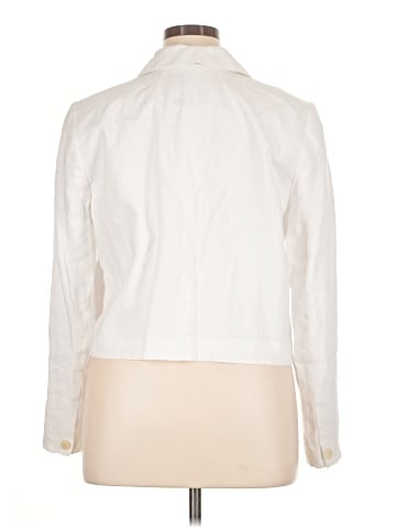 Madewell Cropped Blazer in 100% Linen (view 2)