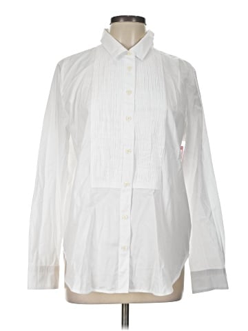 SPANX Long Sleeve Button-Down Shirt (view 1)