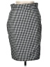 Ann Taylor 100% Polyester Houndstooth Black Formal Skirt Size 10 - photo 1