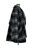 Free People Plaid Gray Coat Size XL - photo 4