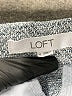 Ann Taylor LOFT Chevron-herringbone Gray Shorts Size 0 - photo 3