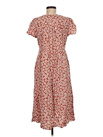 Madewell Clara Midi Dress in Falling Daisies (view 2)