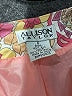 Allison Taylor 100% Silk Paisley Pink Silk Pants Size 4 - photo 7