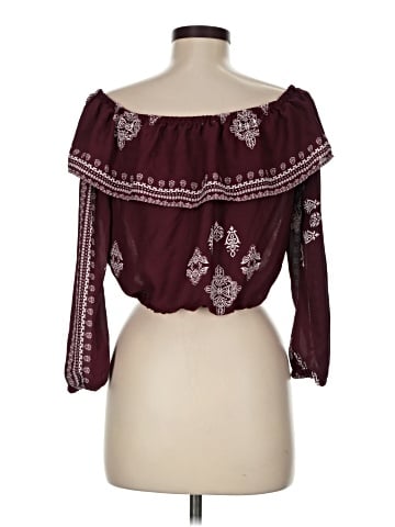 Charlotte Russe 3/4 Sleeve Blouse (view 2)