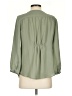 Lands' End Green 3/4 Sleeve Blouse Size 4 - photo 2