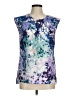 Talbots 100% Polyester Purple Sleeveless Blouse Size 6 - photo 1