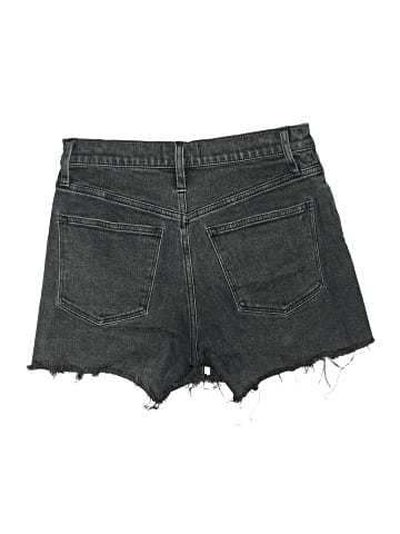 Madewell High-Rise Denim Shorts in Lunar Wash (view 2)