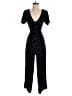 Amuse Society 100% Viscose Polka Dots Black Jumpsuit Size S - photo 1