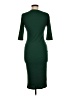 Unbranded Solid Green Cocktail Dress Size M - photo 2