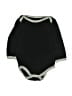 Hb 100% Cotton Black Long Sleeve Onesie Size 9-12 mo - photo 1