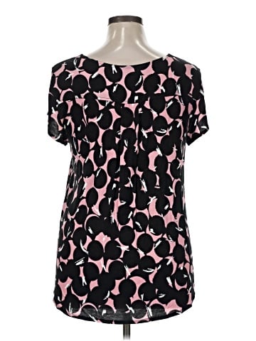 Alfani Short Sleeve Blouse (view 2)