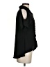 Papaya 100% Polyester Black Short Sleeve Blouse Size S - photo 4
