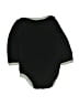 Hb 100% Cotton Black Long Sleeve Onesie Size 9-12 mo - photo 2
