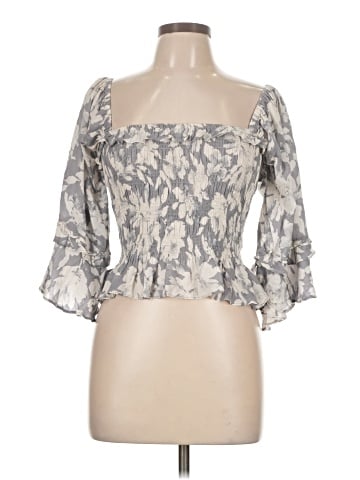 Mustard Seed 3/4 Sleeve Blouse (view 1)