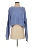 Mable 100% Cotton Blue Pullover Sweater Size S - photo 1
