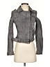 Blank NYC 100% Leather Gray Leather Jacket Size XS - photo 1