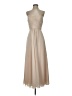 Bill Levkoff 100% Polyester Tan Cocktail Dress Size 4 - photo 1