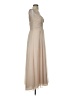 Bill Levkoff 100% Polyester Tan Cocktail Dress Size 4 - photo 4