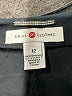 Real Clothes Black Casual Pants Size 12 - photo 7
