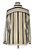 CAbi 100% Polyester Stripes Ivory Long Sleeve Blouse Size XL - photo 2