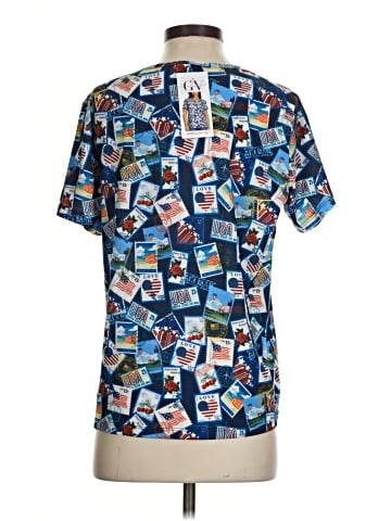 Gloria Vanderbilt Short Sleeve Blouse (view 2)