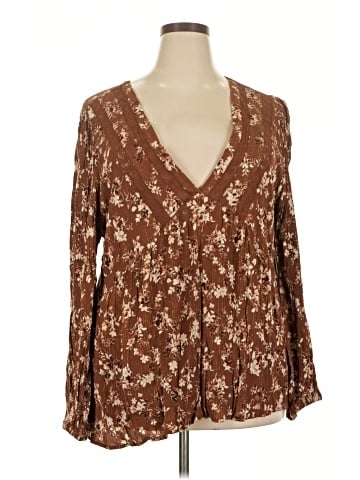 Torrid Long Sleeve Blouse (view 1)