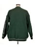 Romwe 100% Polyester Green Cardigan Size 1X - photo 2