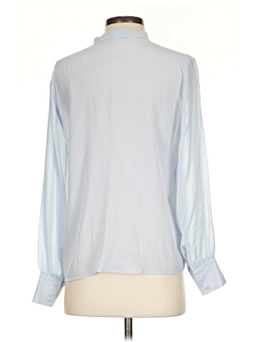 Club Monaco Long Sleeve Silk Top (view 2)