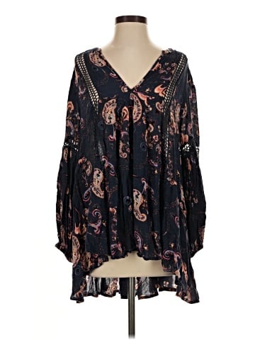 Free People 3/4 Sleeve Blouse (view 1)