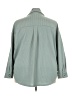 Maurices Teal Long Sleeve Button-Down Shirt Size 20 (2) - photo 2