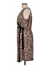 Adrienne Vittadini Print Brown Casual Dress Size L - photo 5