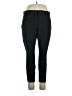 Signature Solid Black Casual Pants Size 16 - photo 1