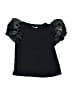 Crewcuts 100% Cotton Black Short Sleeve Top Size 6 - 7 - photo 1