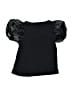 Crewcuts 100% Cotton Black Short Sleeve Top Size 6 - 7 - photo 2