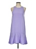Leith 100% Polyester Solid Purple Casual Dress Size XXS - photo 1