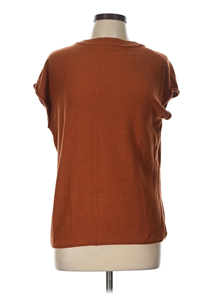Pre-owned Unbranded Sweater Vest In Tan
