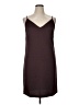 Equipment 100% Polyester Solid Brown Casual Dress Size XL - photo 1