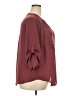 Torrid 100% Polyester Burgundy 3/4 Sleeve Blouse Size 2X Plus (2) - photo 4