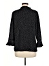 CeCe 100% Polyester Polka Dots Black 3/4 Sleeve Blouse Size M - photo 2