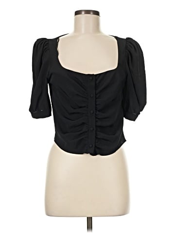 Topshop Short Sleeve Top (view 1)