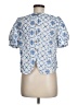 Shein 100% Polyester Blue Short Sleeve Blouse Size M - photo 2