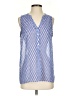 Gap Outlet Blue Sleeveless Blouse Size S - photo 1