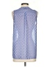 Gap Outlet Blue Sleeveless Blouse Size S - photo 2