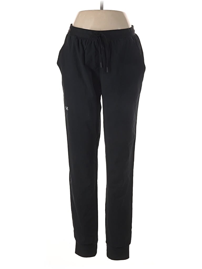 Pre-owned Under Armour Track Pants In Black